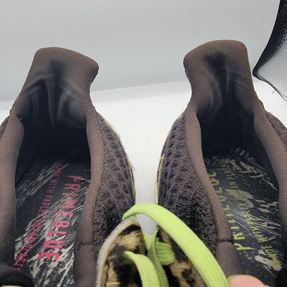 Adidas UltraBoost DNA Mens 12 Animal Pack Leopard Print Black Shoes FZ2731 - Picture 11 of 14